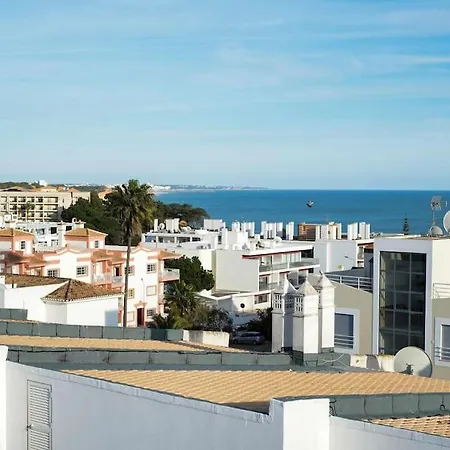 Panoramic E Apartment - Rooftop Pool & Sea View Albufeira Exterior photo